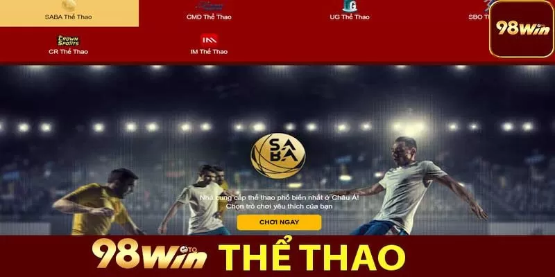 Sảnh cược thể thao đỉnh cao tại 98WIN