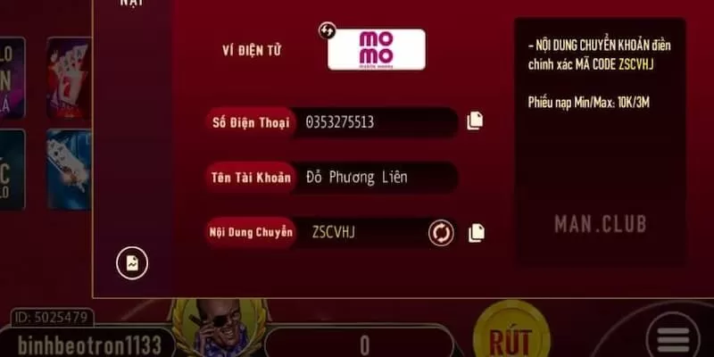 Chưa đủ điều kiện rút tiền 98WIN